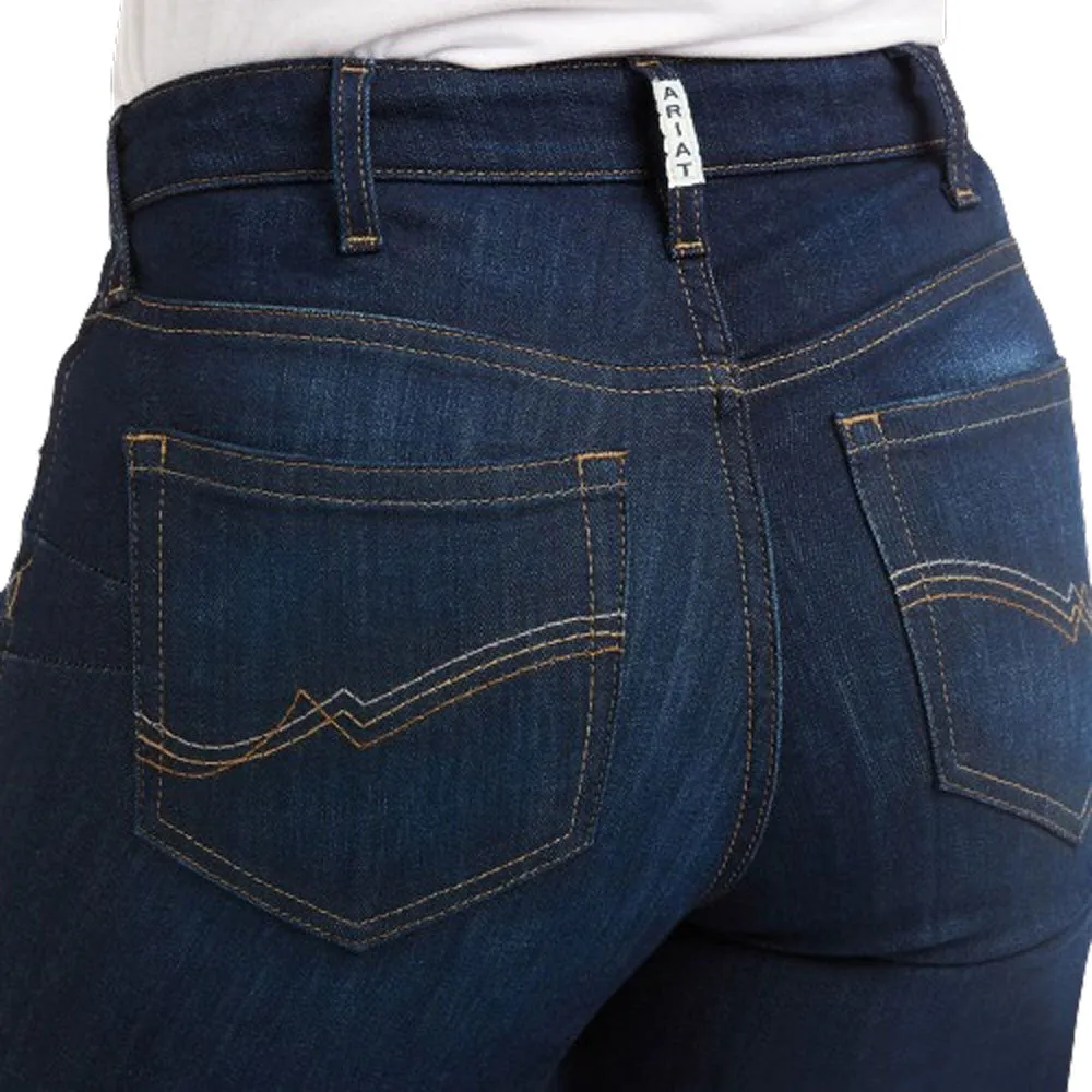 10036813 Ariat Women's High Rise Boot Cut Ballary Jean - Pennsylvania