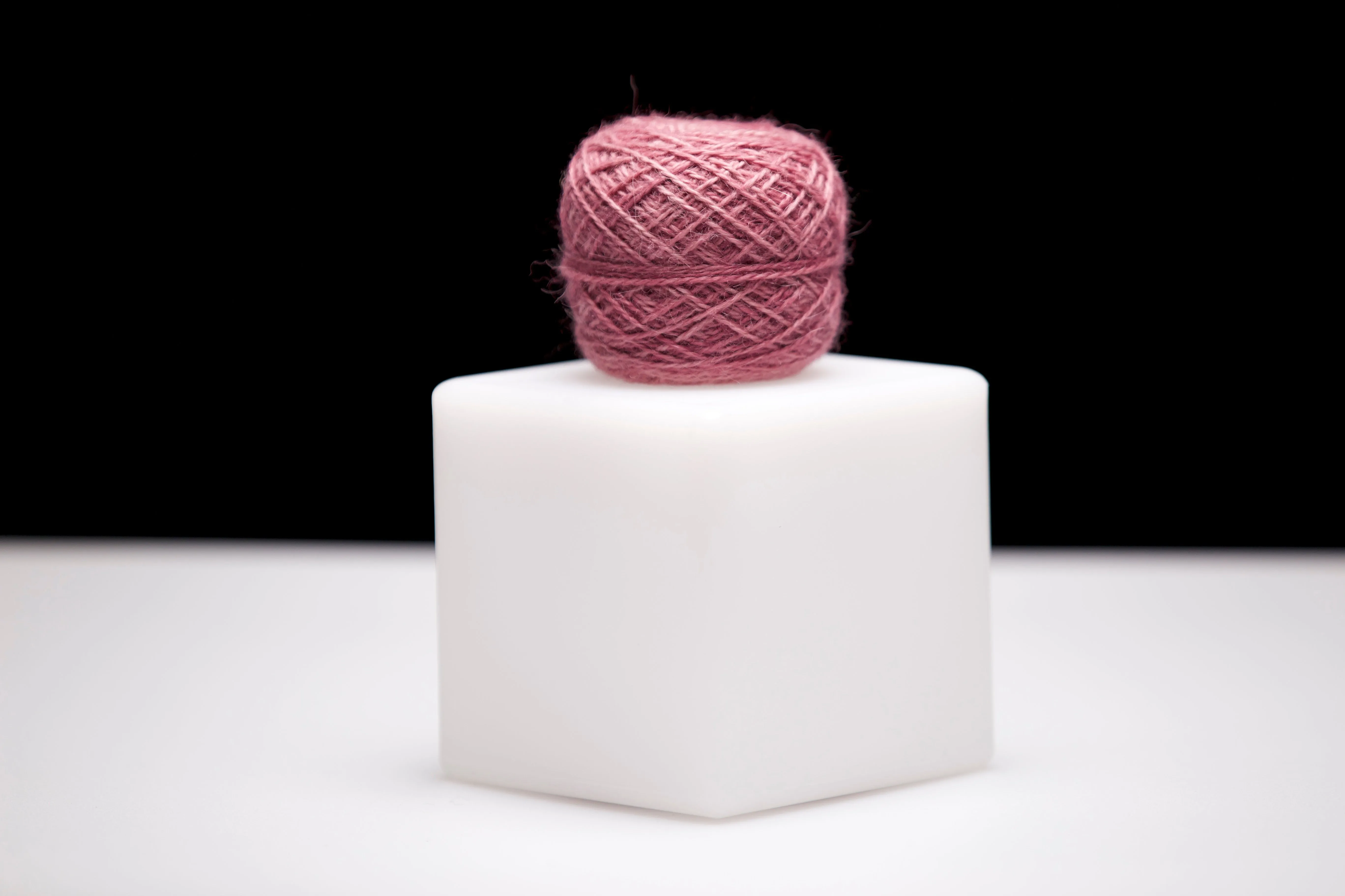 Baby Alpaca Yarn - Rosewood Pink (set of 3)