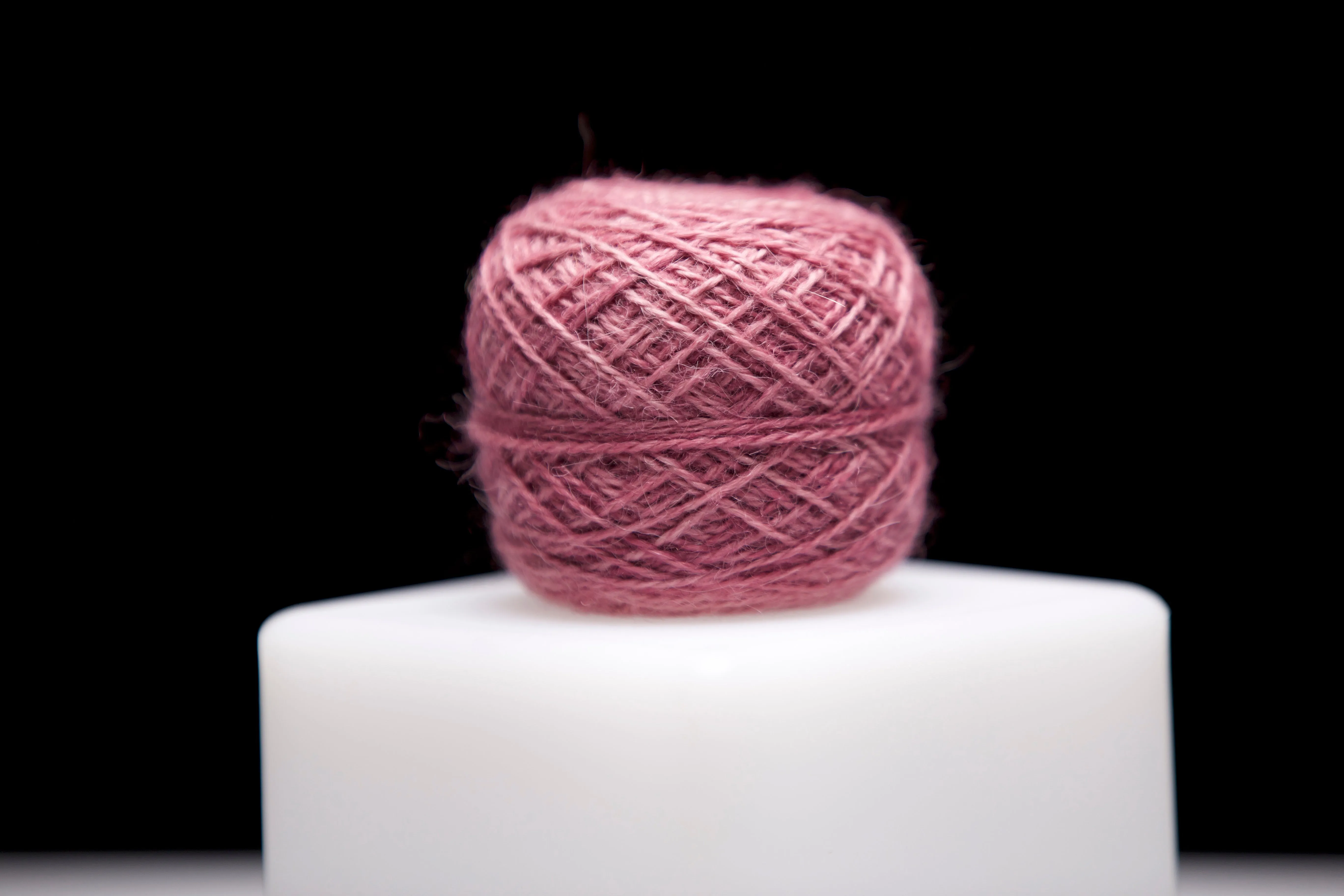 Baby Alpaca Yarn - Rosewood Pink (set of 3)