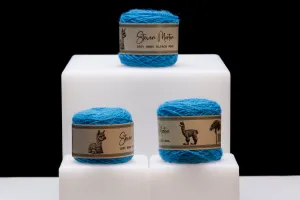 Baby Alpaca Yarn - Turquoise (set of 3)