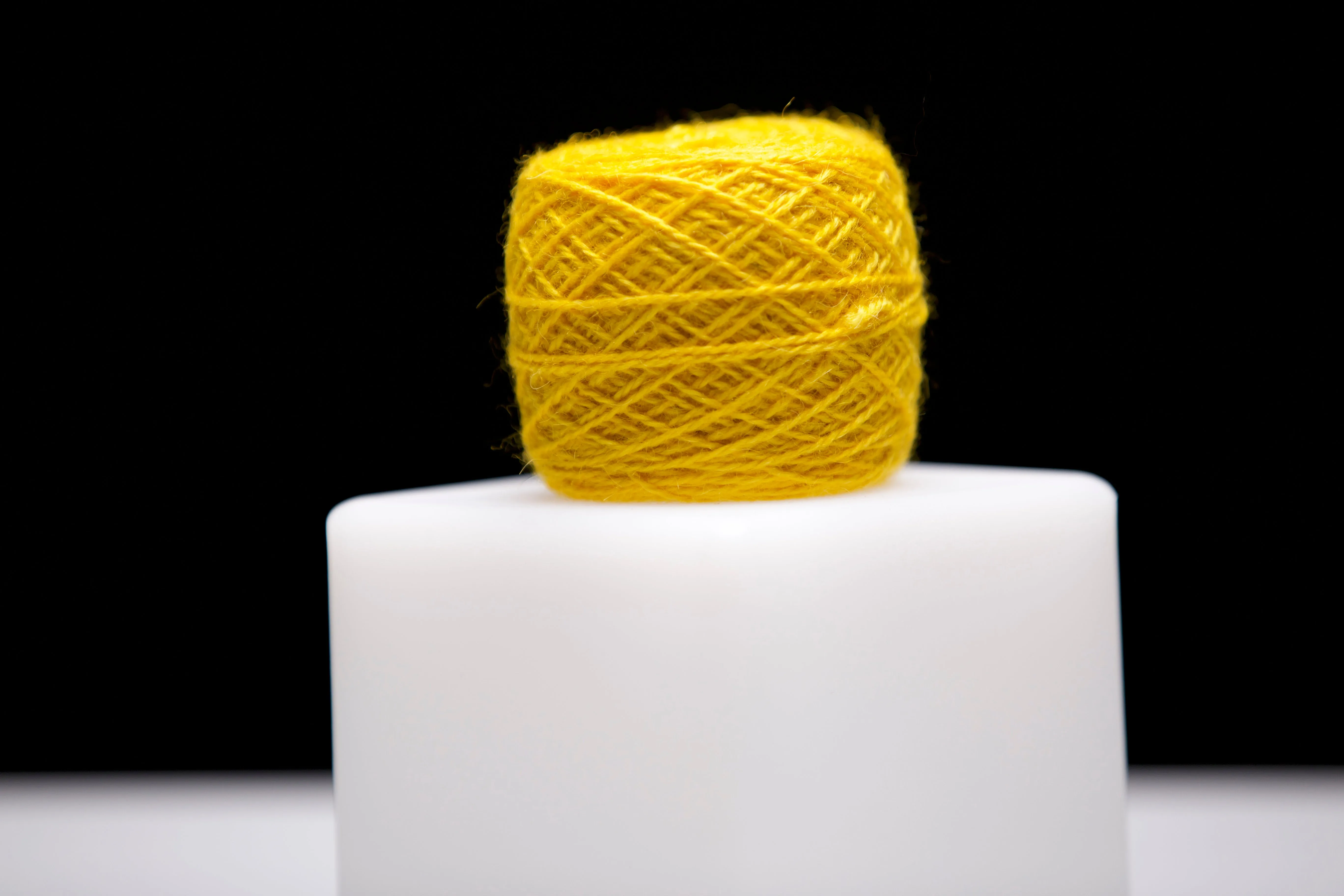 Baby Alpaca Yarn - Yellow (set of 3)