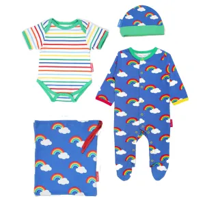 Baby gift set- rainbow print