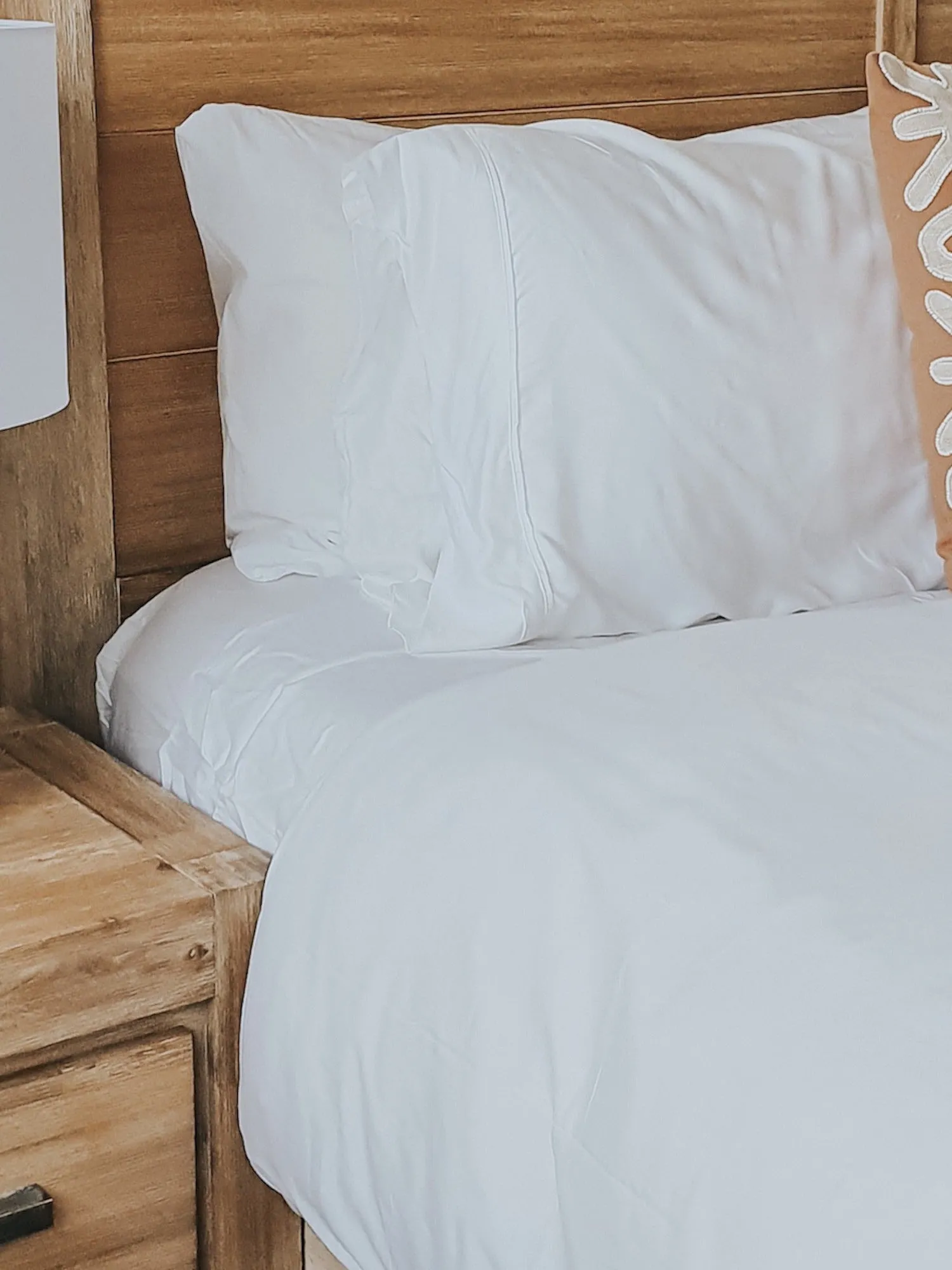 Bamboo Sheet Set (King) - White