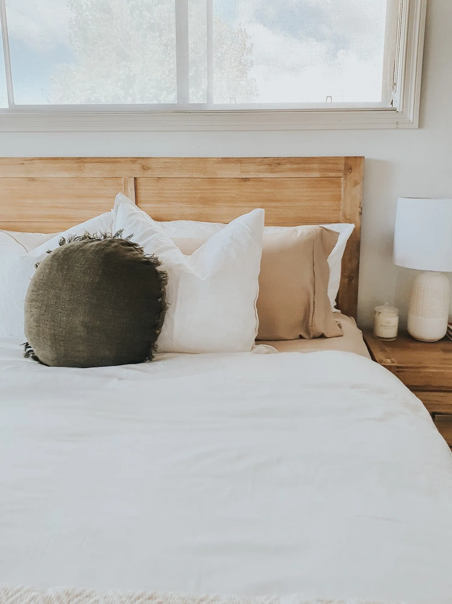 Bamboo Sheet Set (King) - White