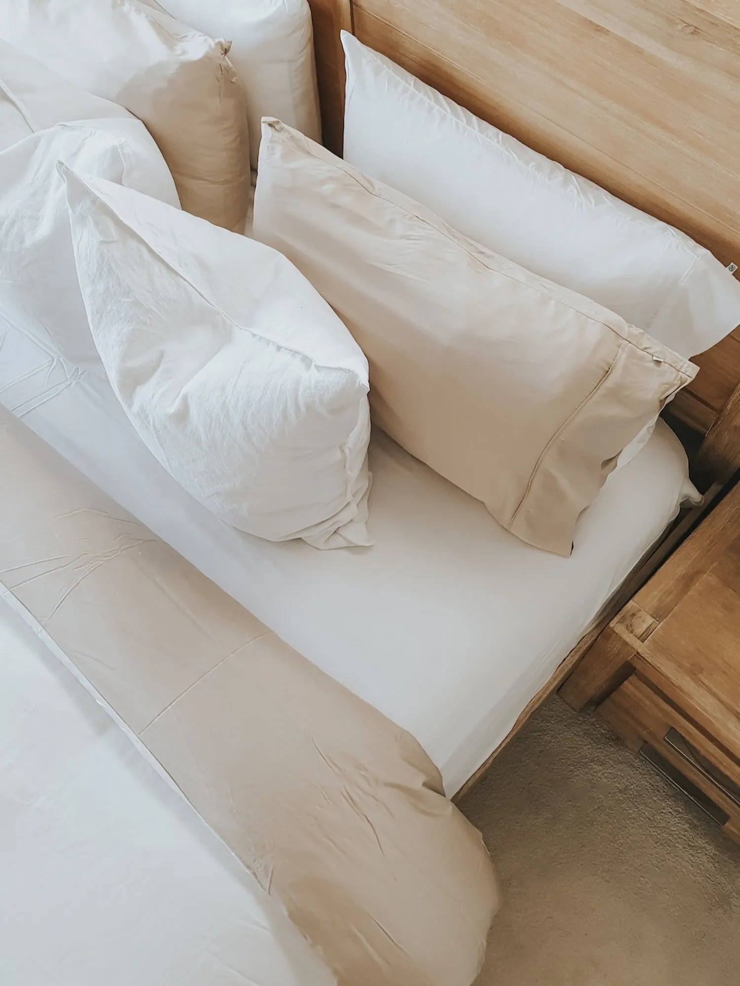 Bamboo Sheet Set (Queen) - White
