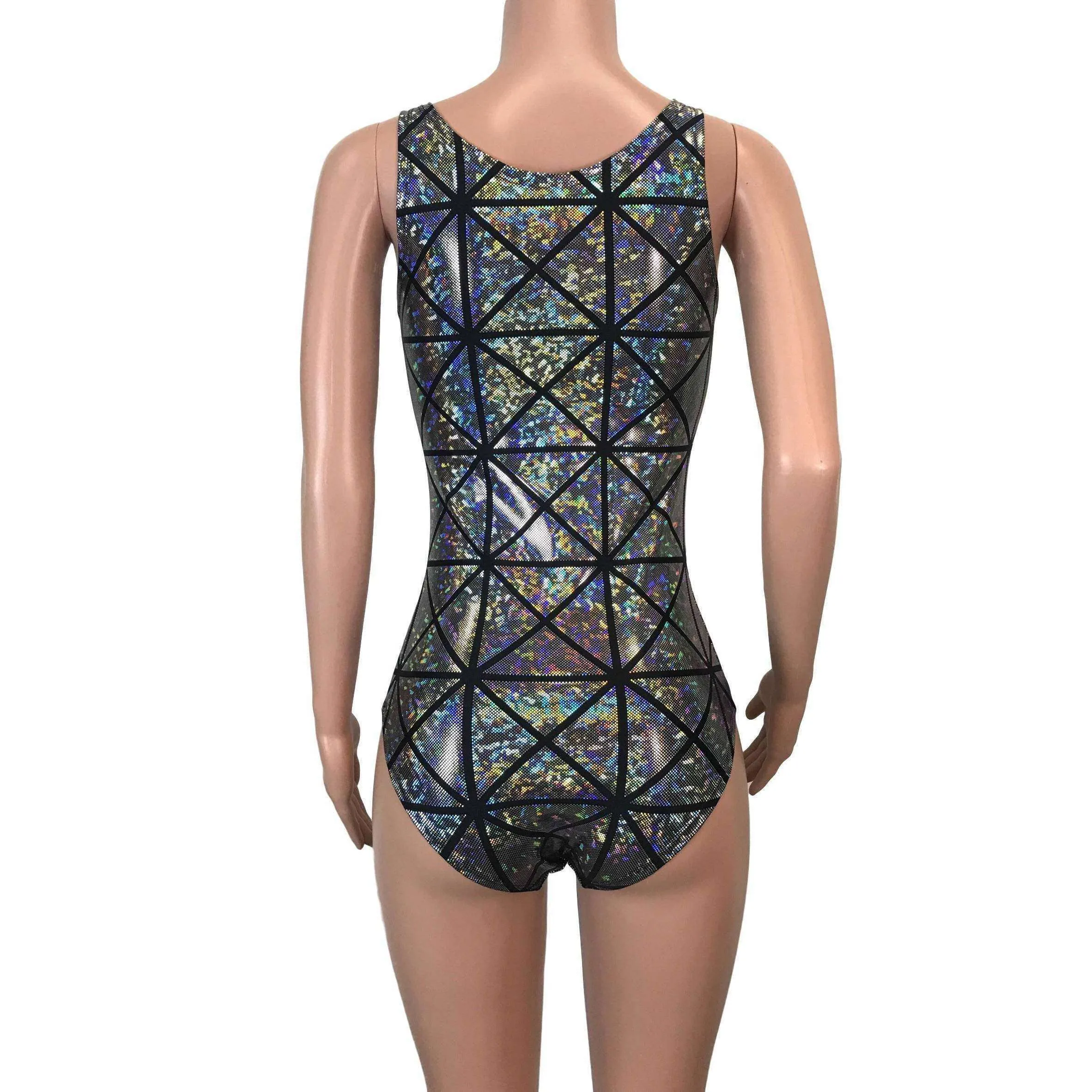 Bodysuit - Silver Glass Pane