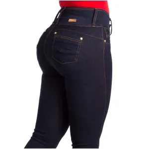 Butt Lifter Colombian Jeans with Back Pockets Laty Rose CS3B02