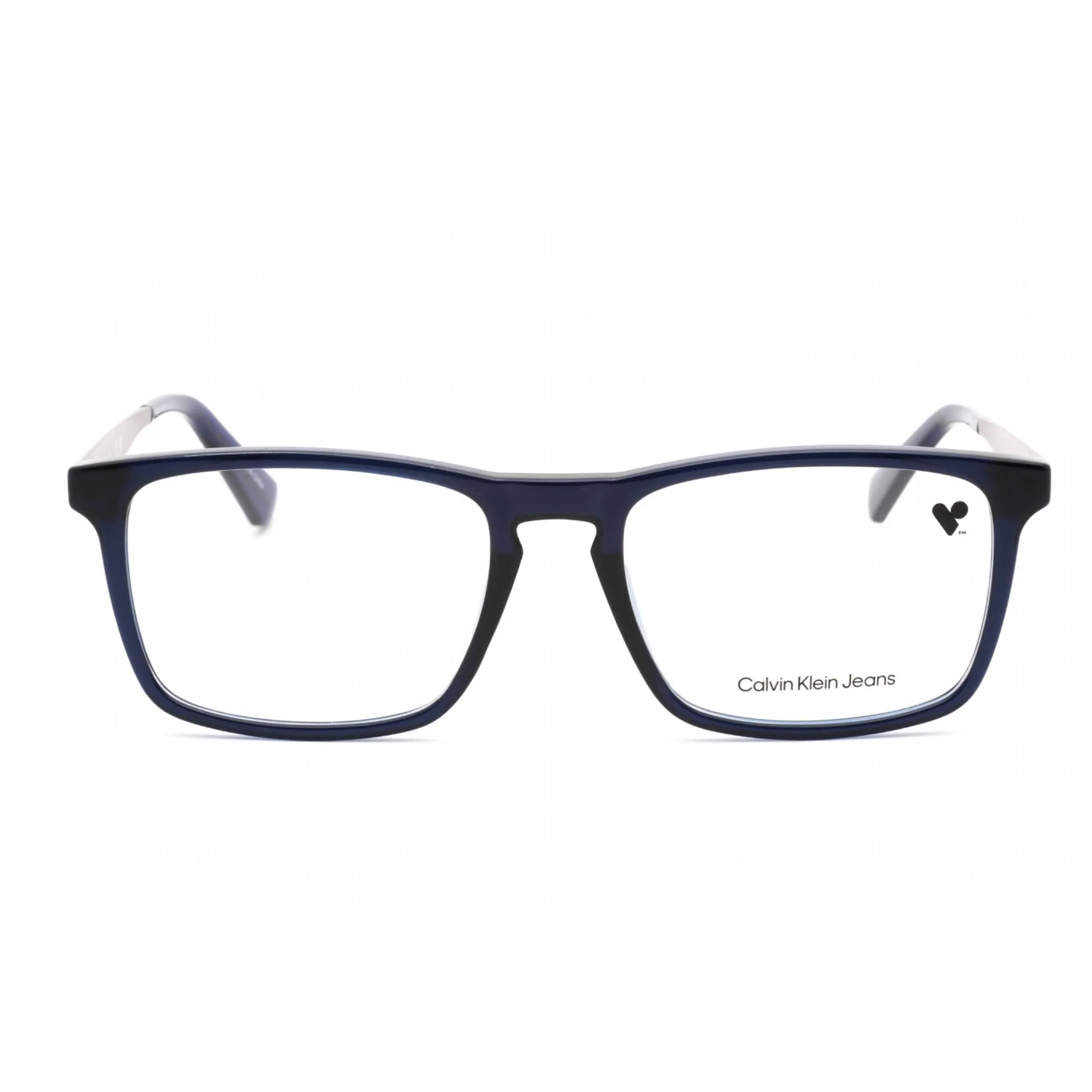 Calvin Klein Jeans Men's Eyeglasses - Clear Lens Blue Square Frame | CKJ22613 400