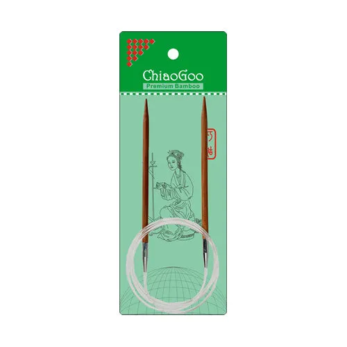ChiaoGoo Bamboo Circular Knitting Needles 40"