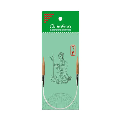 ChiaoGoo Bamboo Circular Knitting Needles 9"