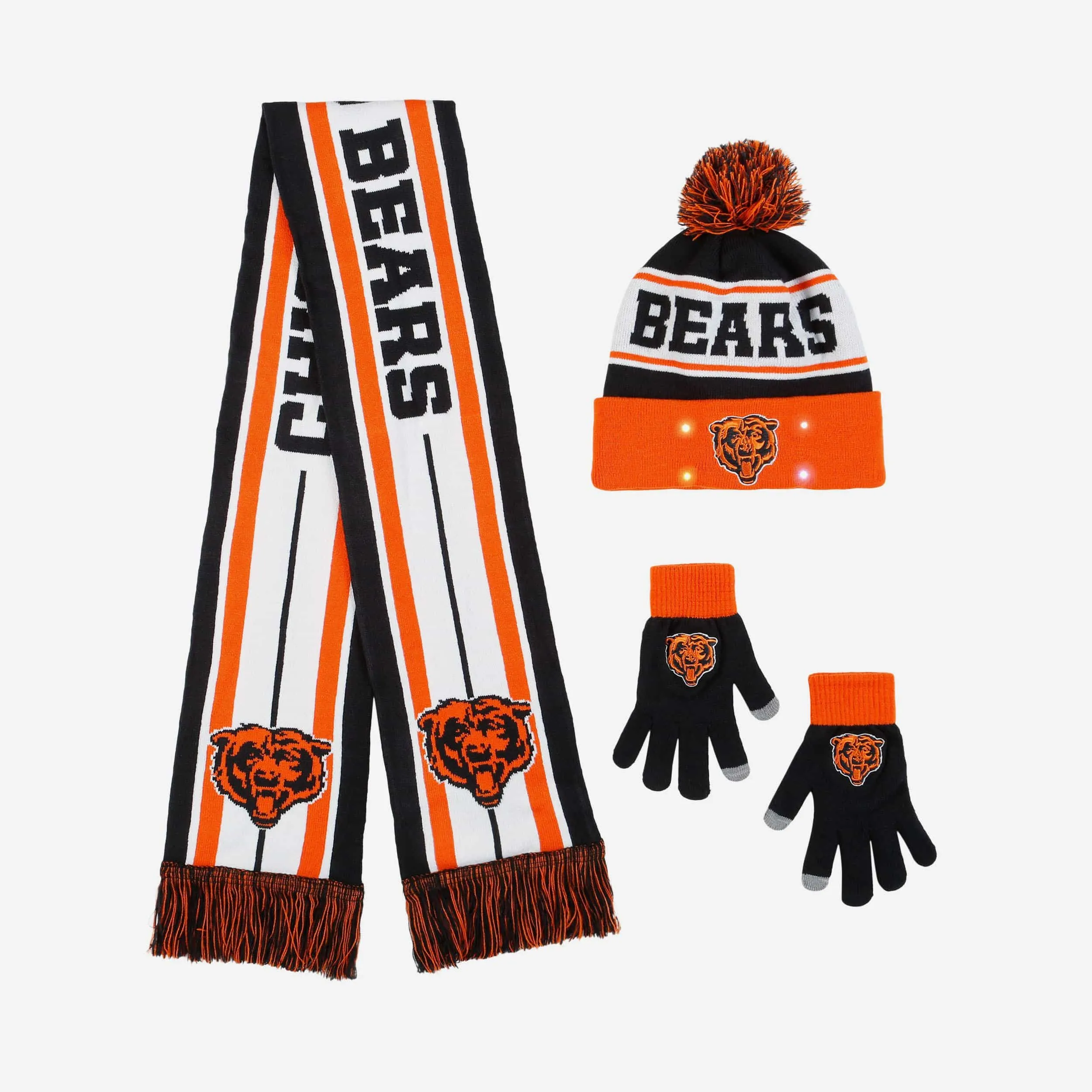 Chicago Bears Snow Stealer Cold Weather Set