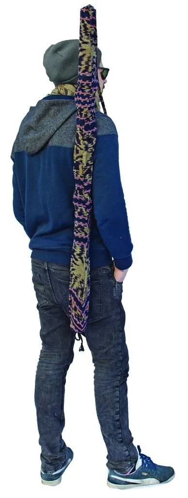 Didgeridoo Bamboo burned 47" long with bag