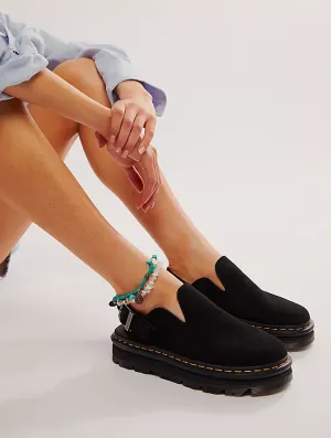 DR. MARTENS ZEBZAG BLACK SUEDE