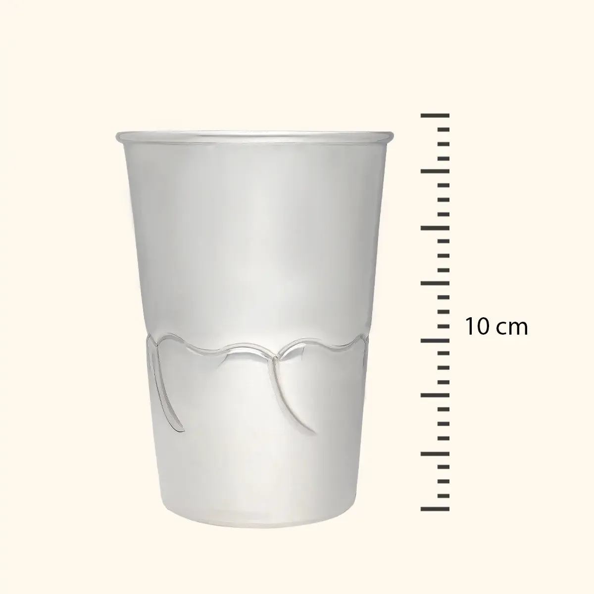 Elegant Silver Glass