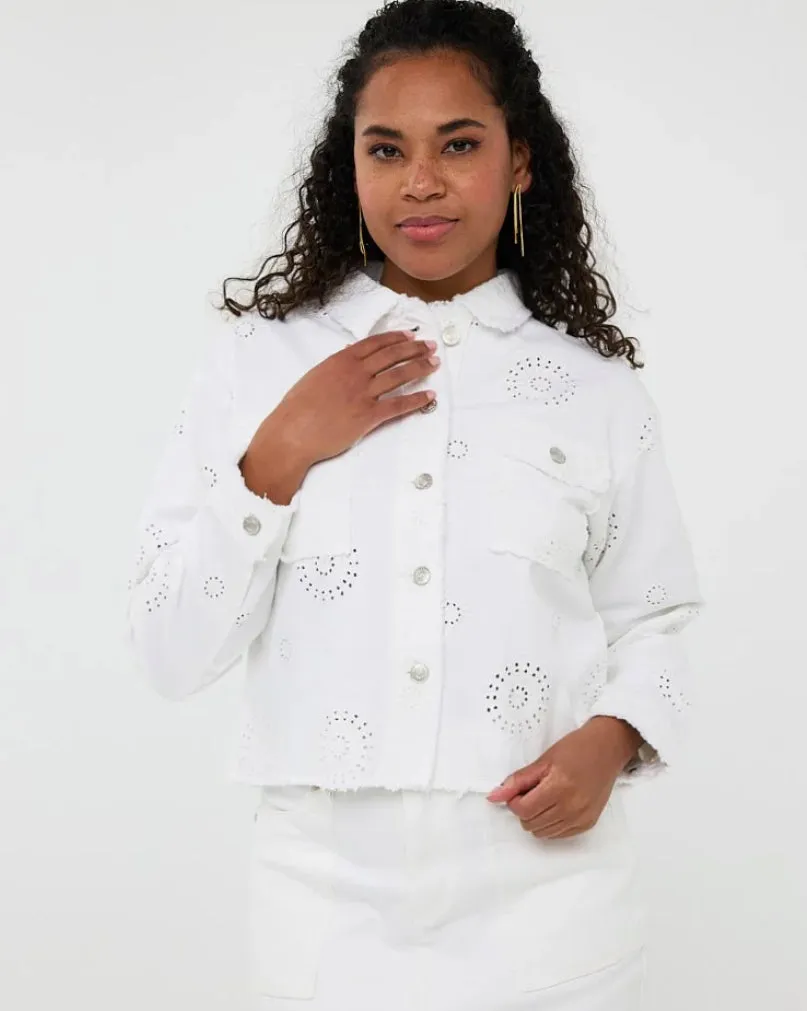 ESQUALO Jacket embroidery flower