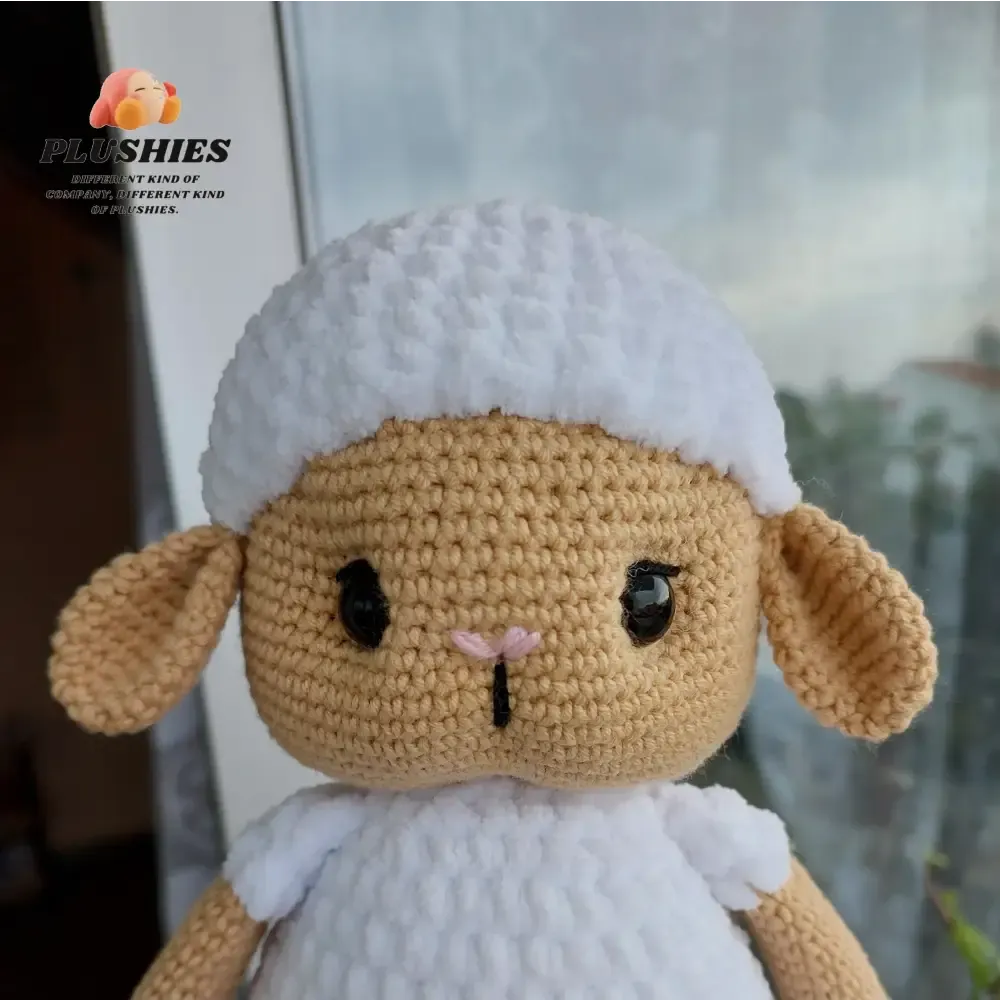 Fluffy Crochet Sheep