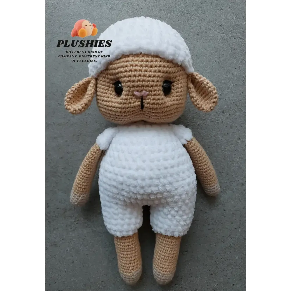 Fluffy Crochet Sheep