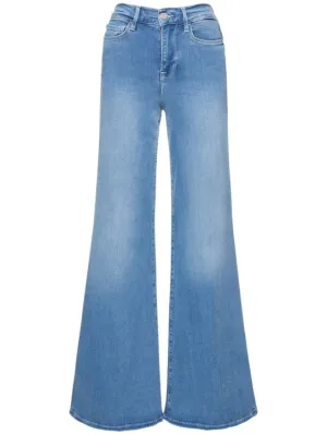 Frame   Le Palazzo wide leg jeans 