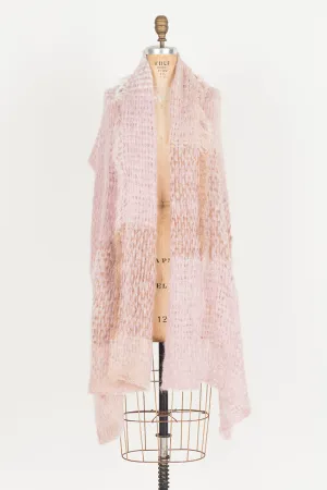 Hand loom Alpaca wrap - greys