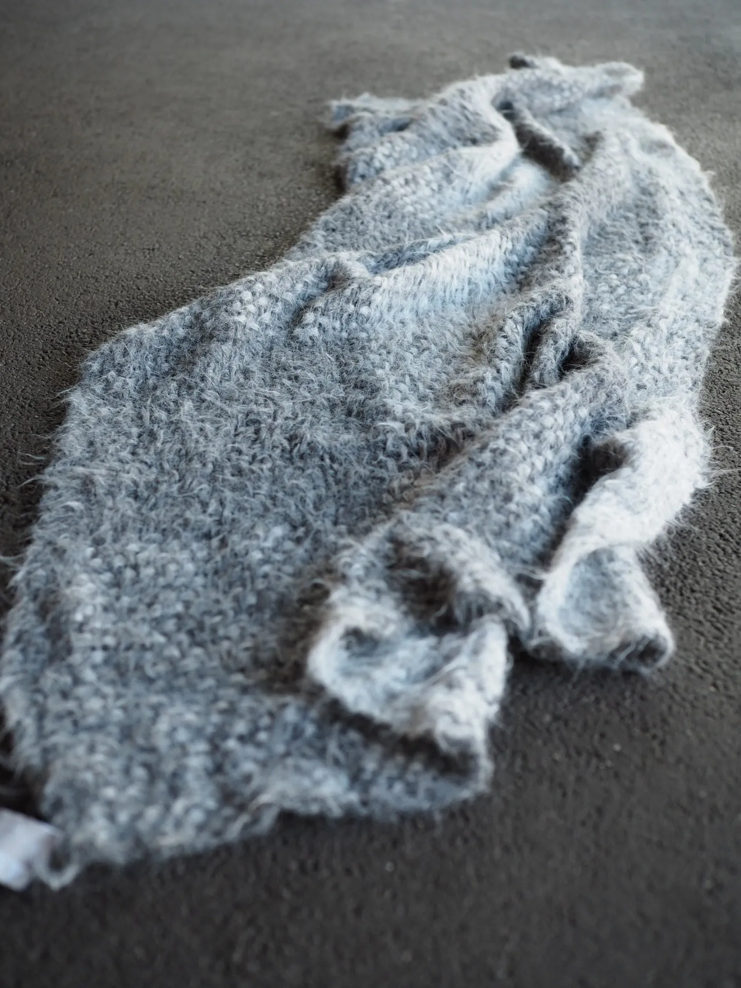 Hand loom Alpaca wrap - Pinks