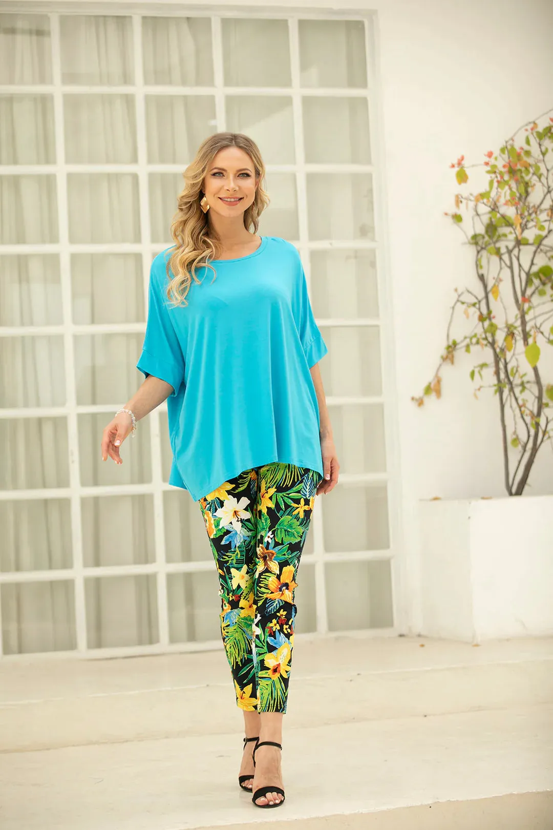 Heather 3/4 Bamboo Top