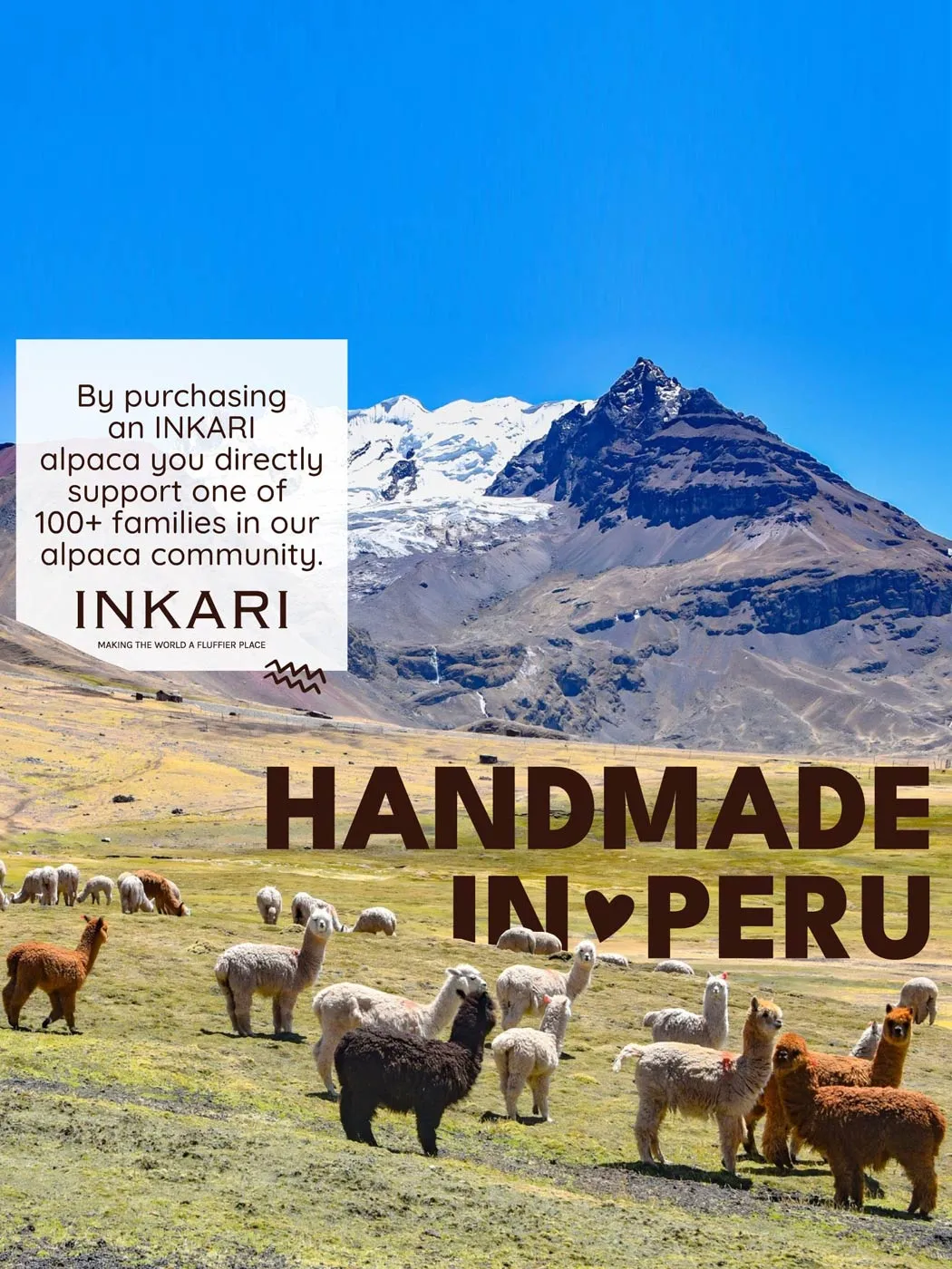 Inkari Alpaca Blanket - Elegante Charcoal