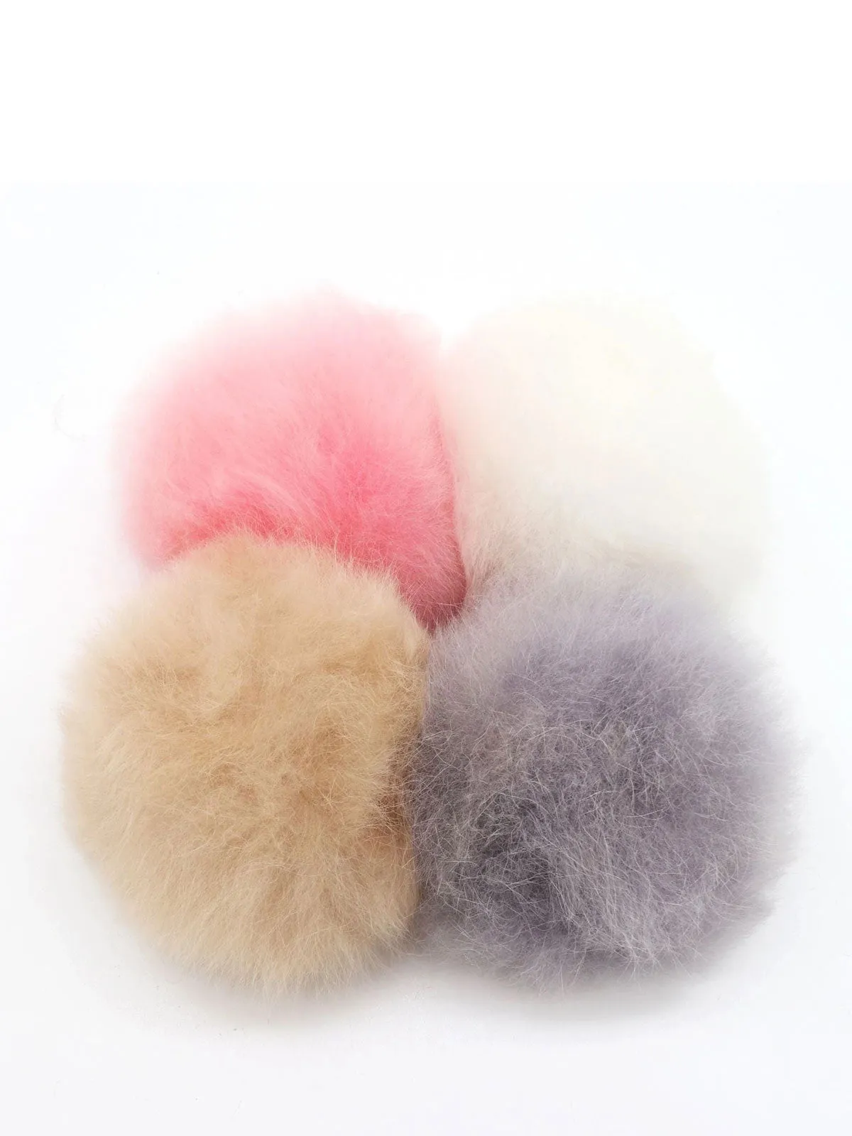 Inkari Alpaca-off white Fluffball-Keychain-Bag Charm