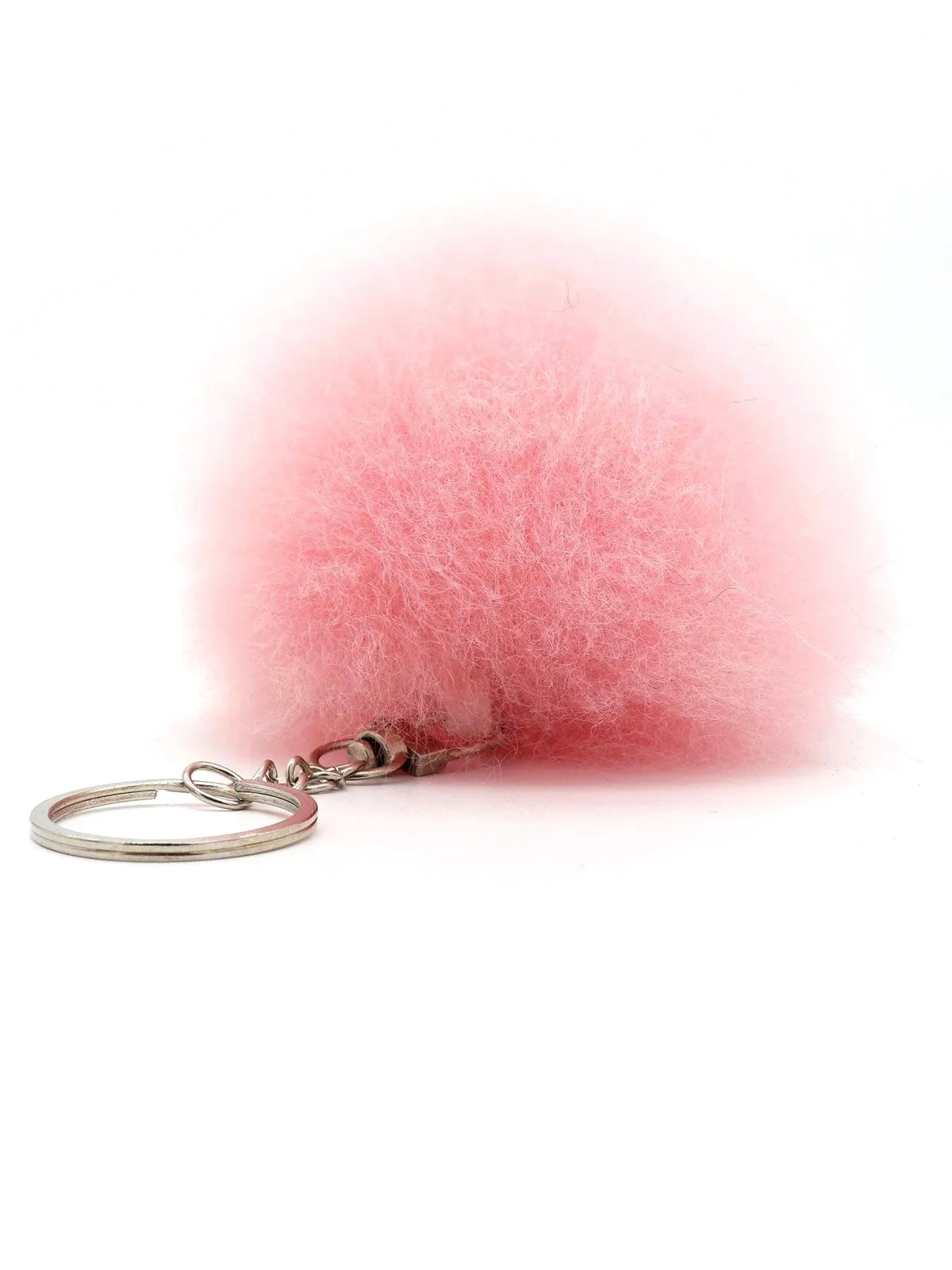 Inkari Alpaca-pink Fluffball-Keychain-Bag Charm