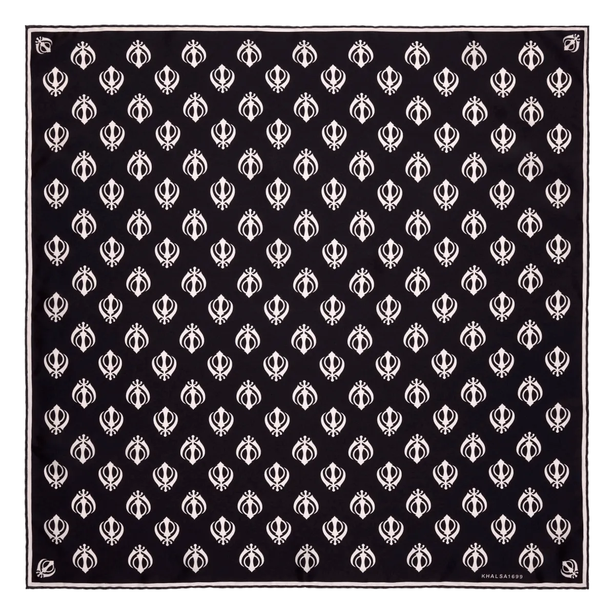 Italian Silk Twill Scarf (68 x 68 cm)