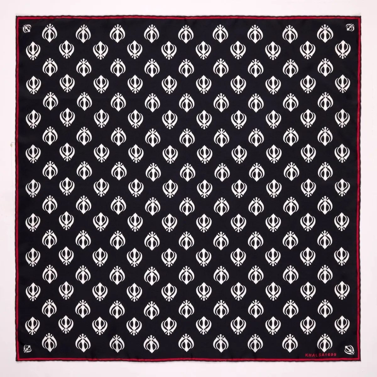 Italian Silk Twill Scarf (68 x 68 cm)