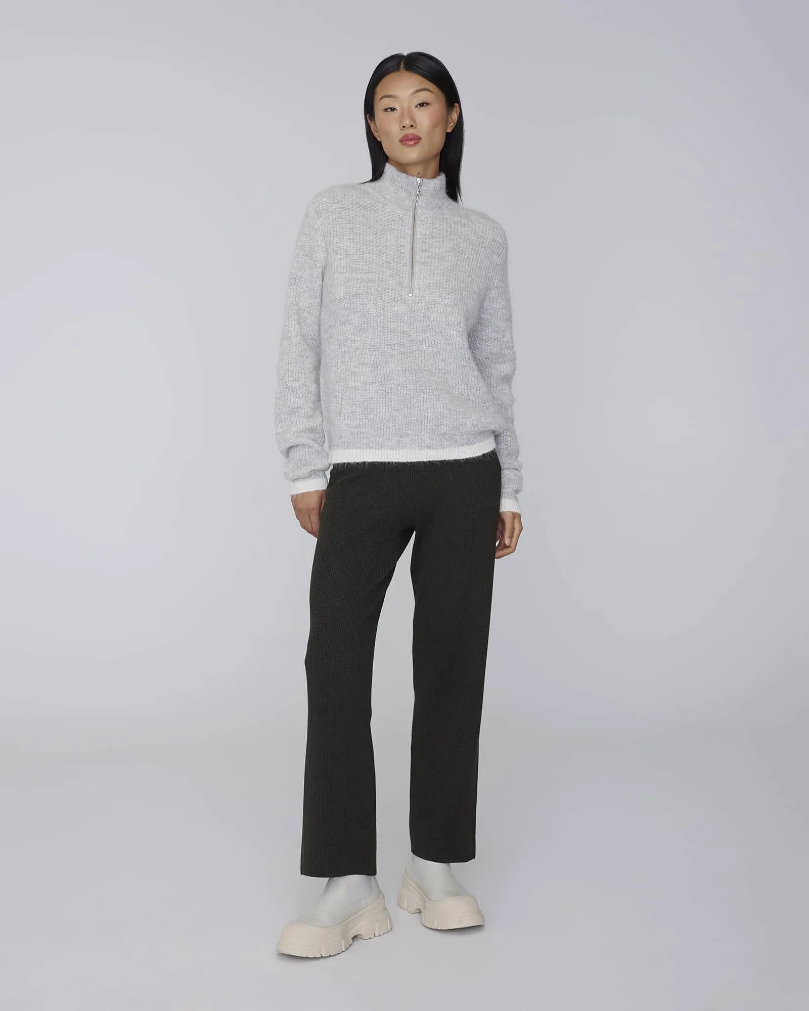 KATRINA | Half-zip Sweater