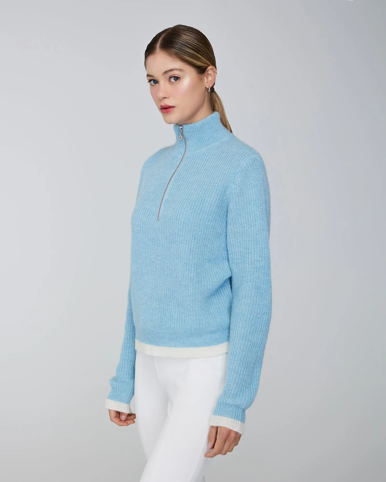 KATRINA | Half-zip Sweater