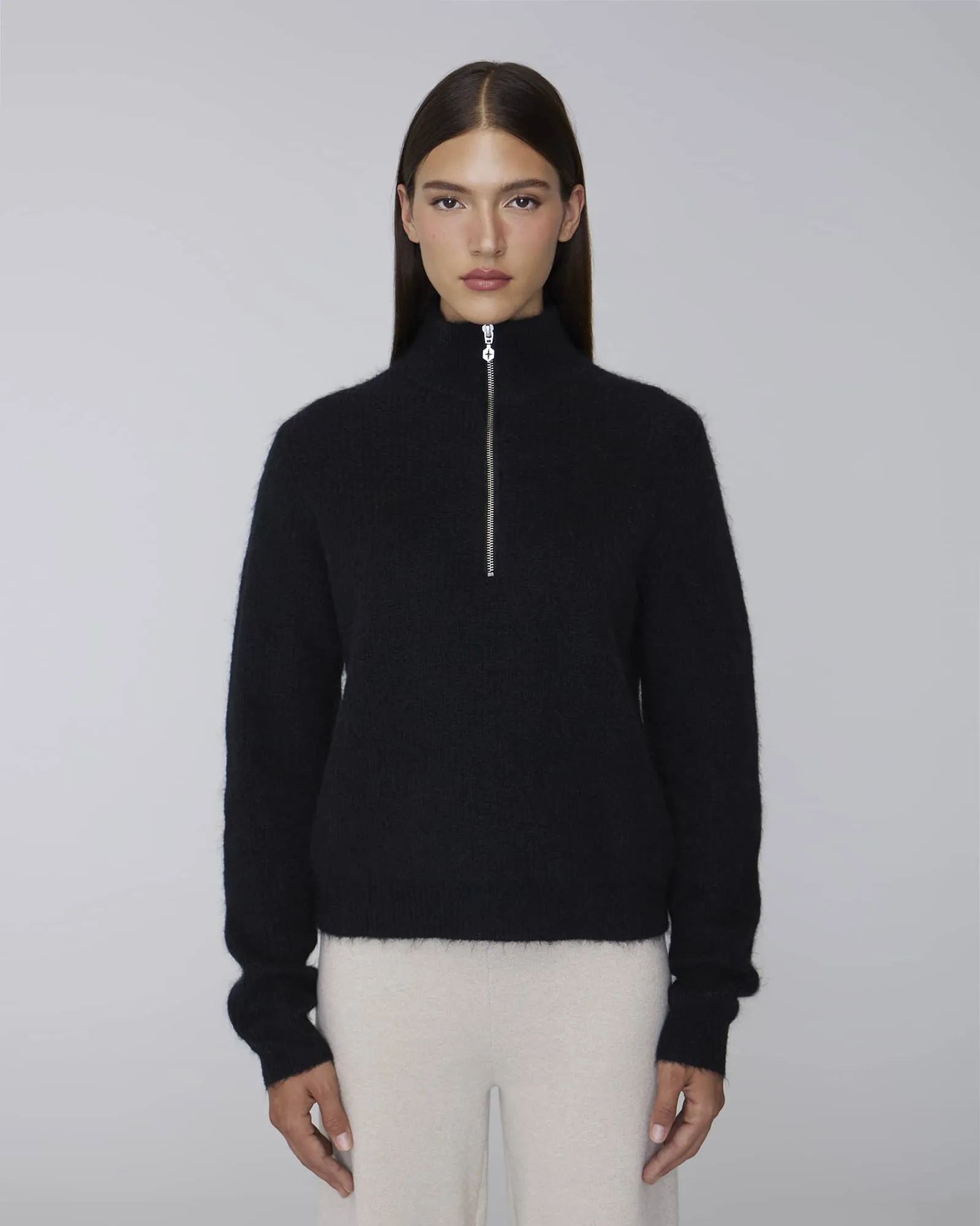 KATRINA | Half-zip Sweater