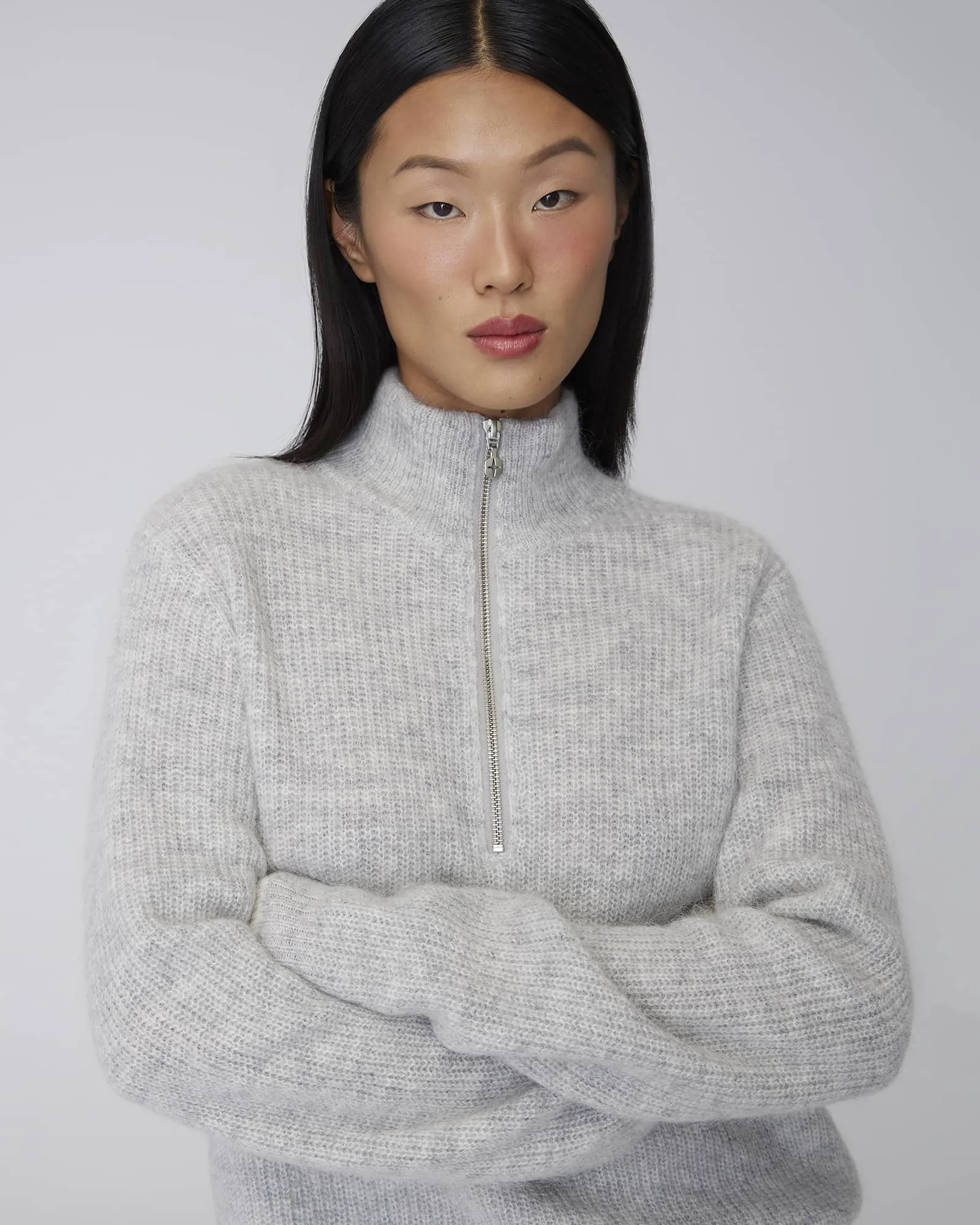 KATRINA | Half-zip Sweater