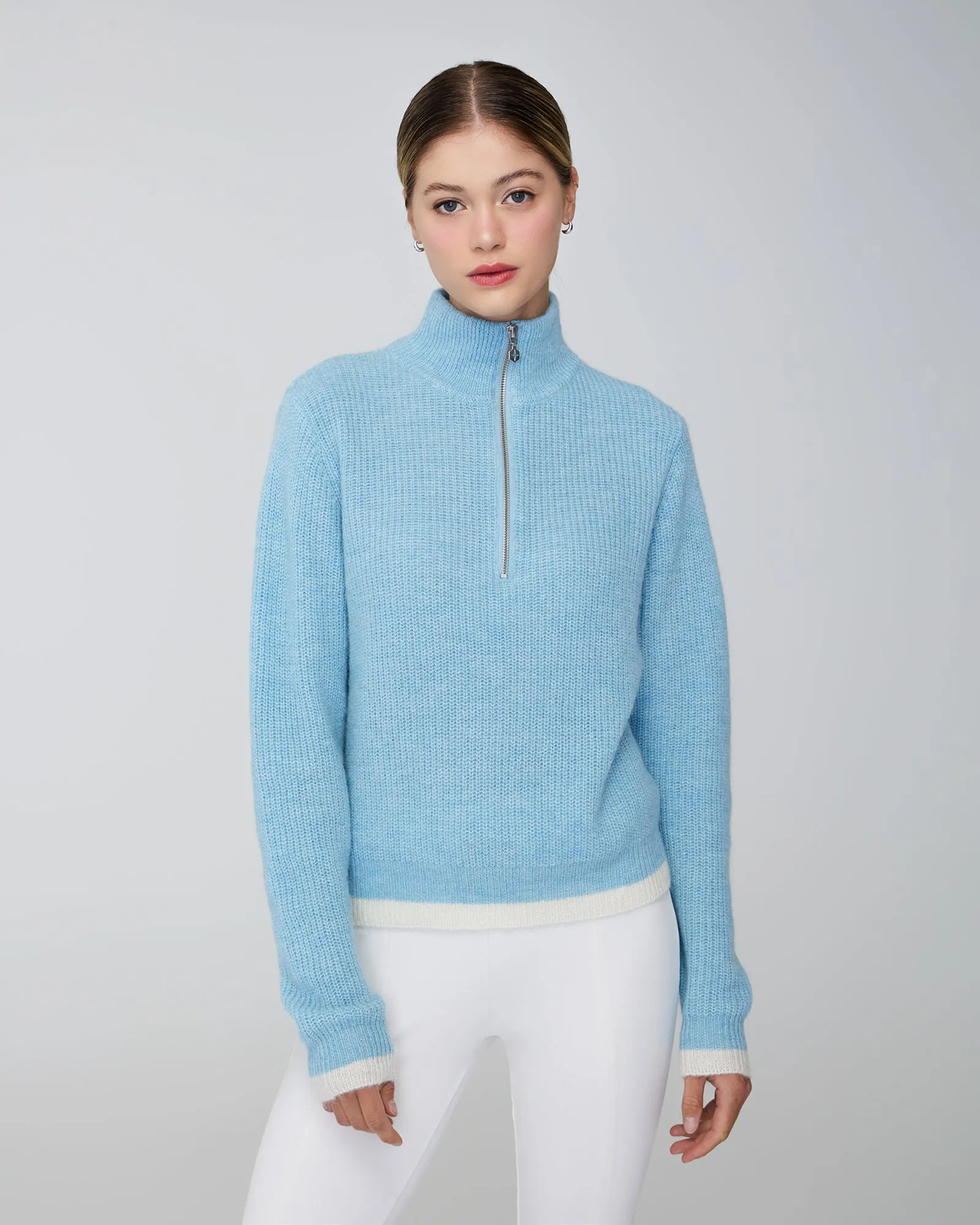 KATRINA | Half-zip Sweater