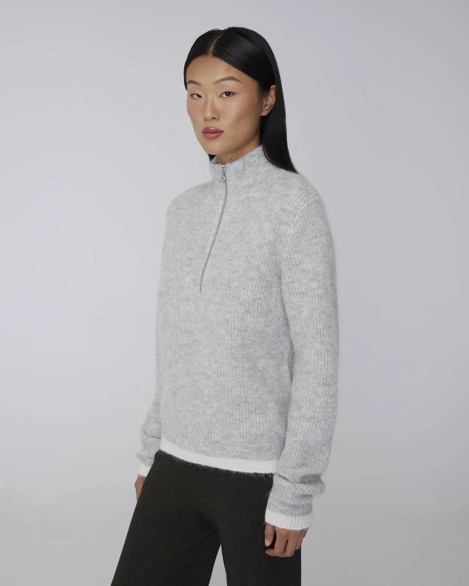 KATRINA | Half-zip Sweater
