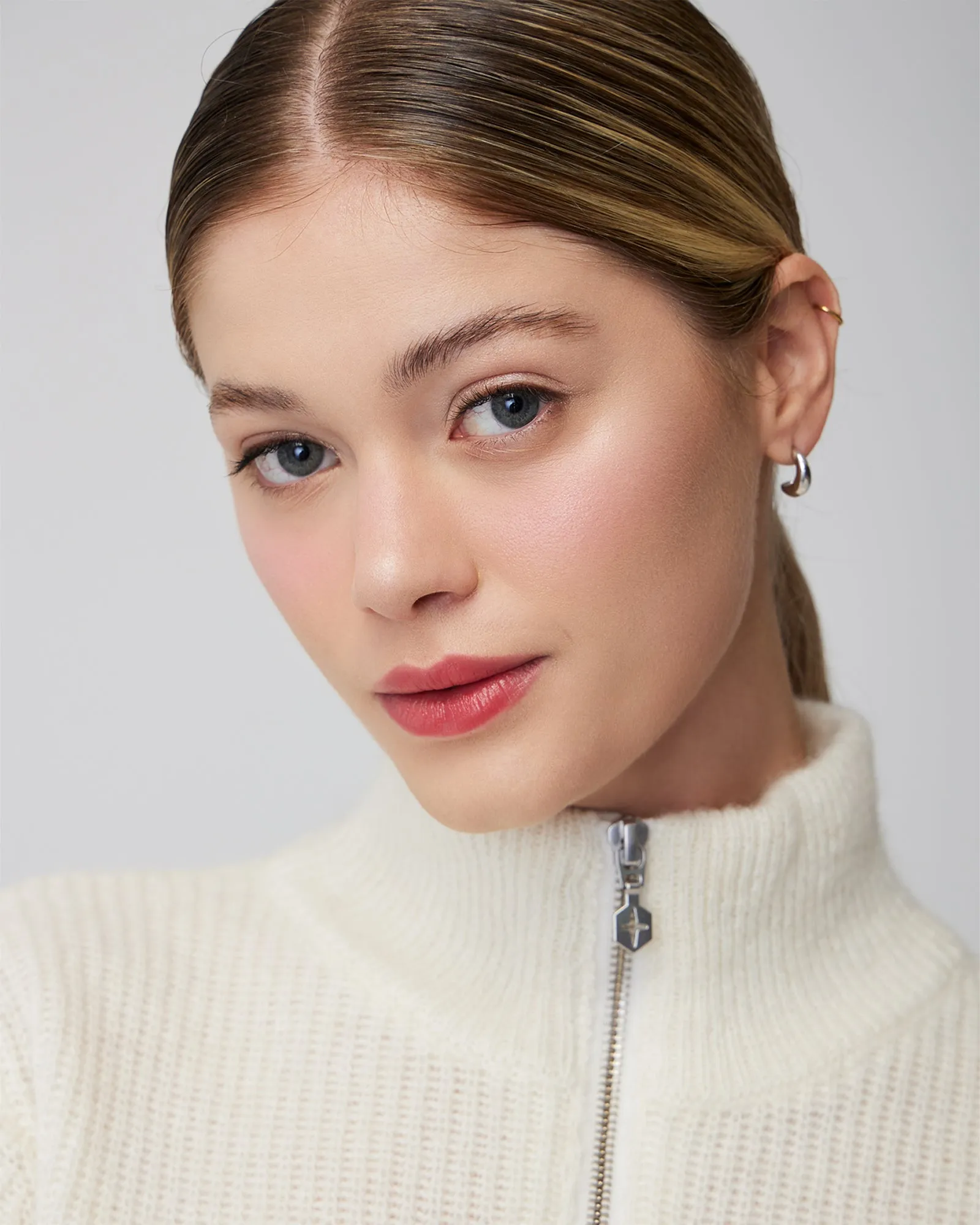 KATRINA | Half-zip Sweater