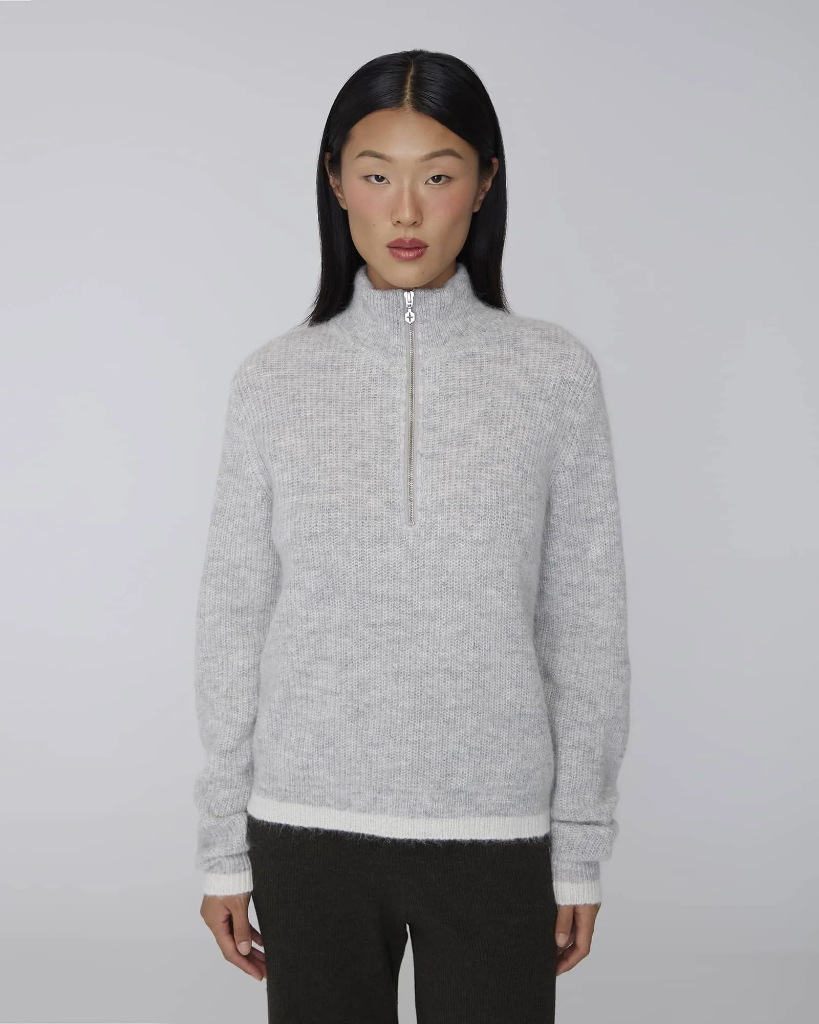 KATRINA | Half-zip Sweater