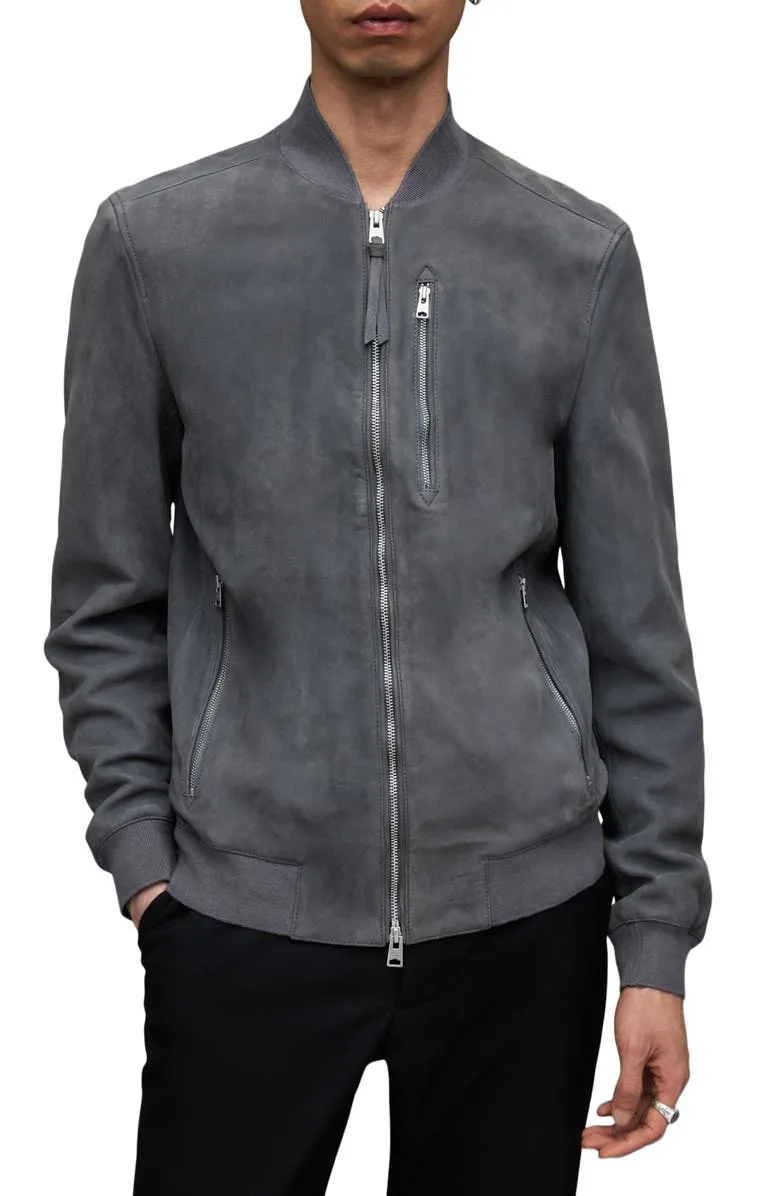 Kemble Suede Bomber Jacket