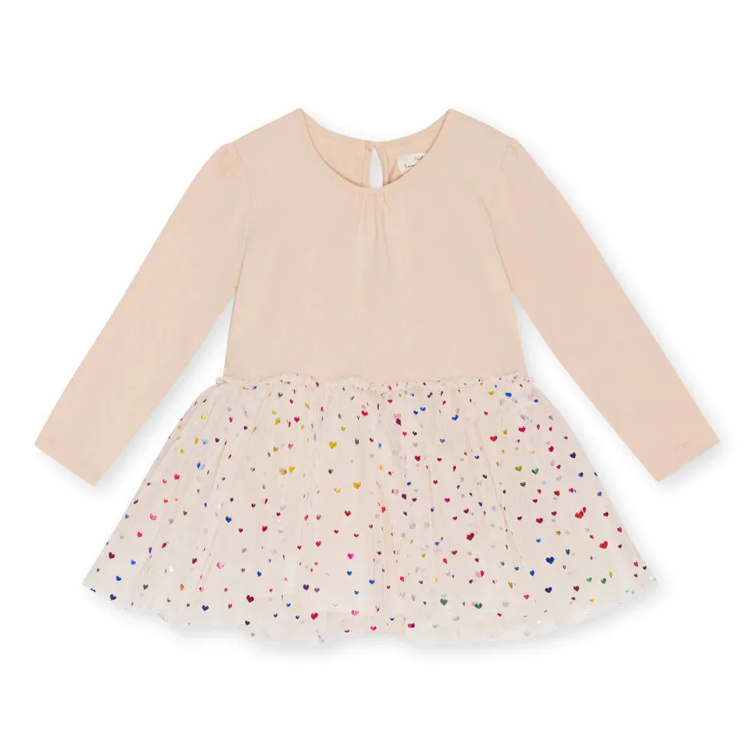 Konges Slojd Multi Heart Fairy Ballerina Dress