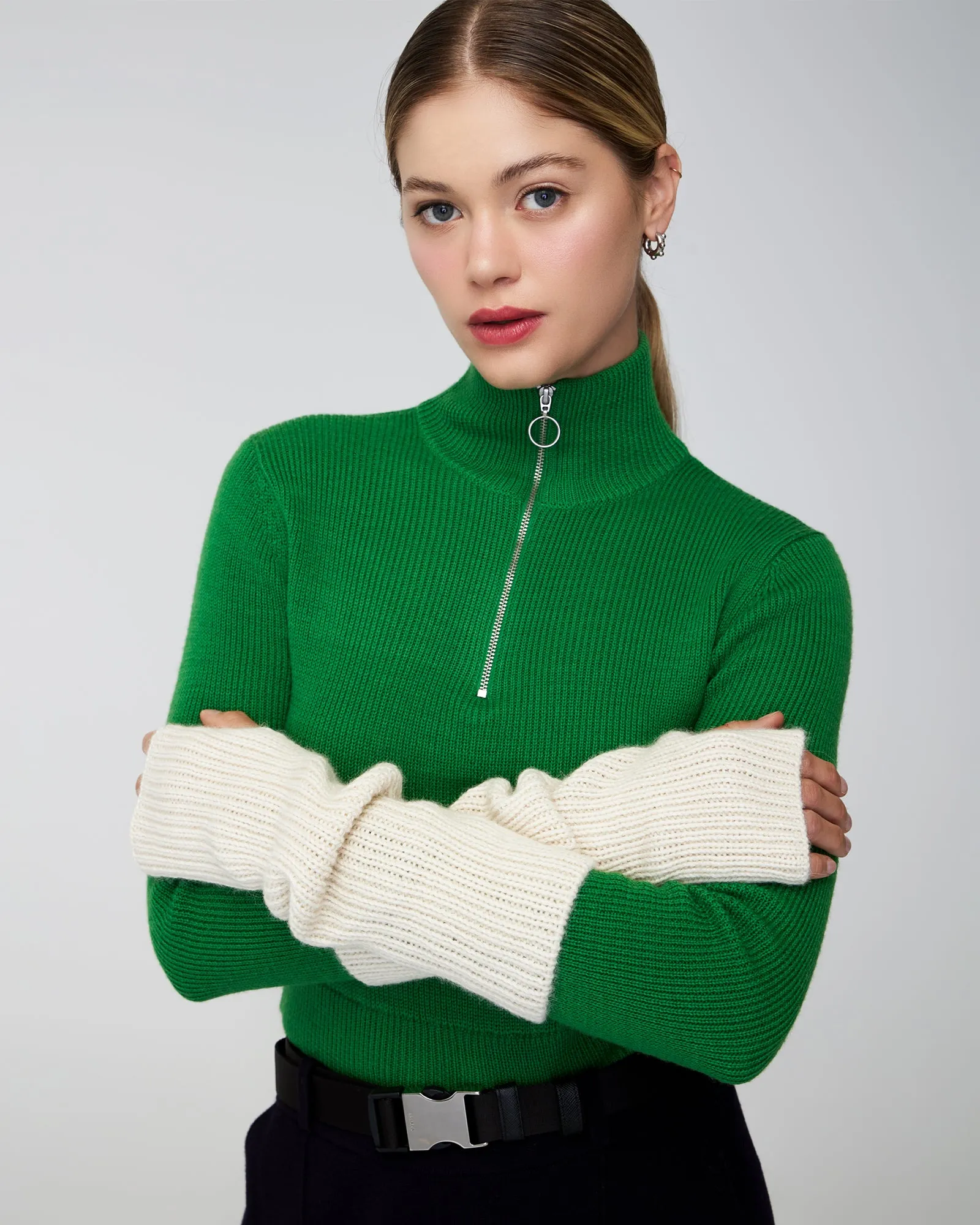 MARIA | Alpaca Fingerless Gloves
