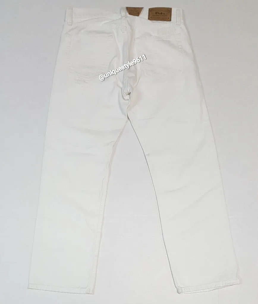 Nwt Polo Ralph Lauren White Sullivan Slim Fit Stretch Jeans