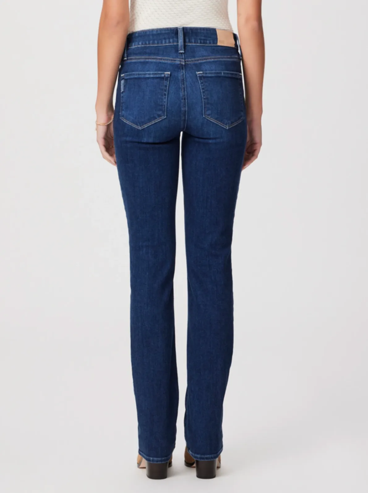 Paige High Rise Hoxton Straight - Primavera