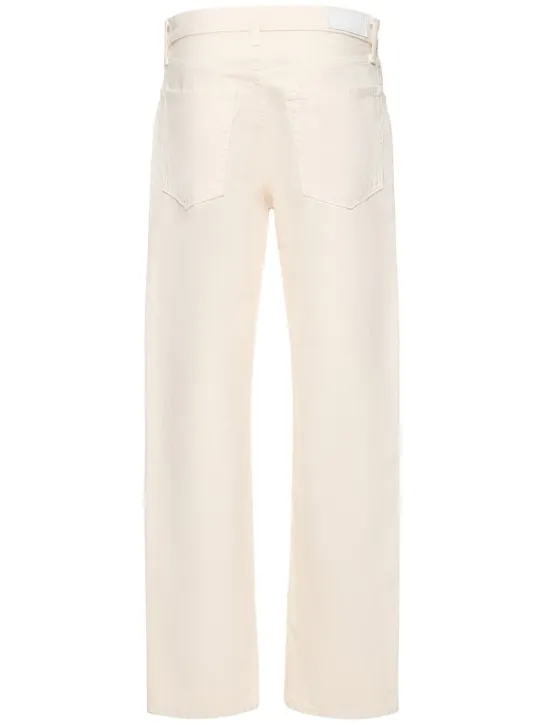RE/DONE   Loose cotton straight jeans 