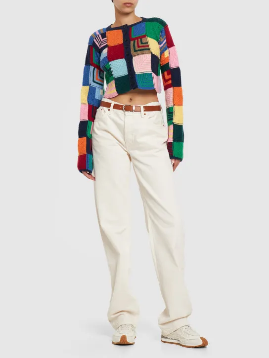 RE/DONE   Loose cotton straight jeans 