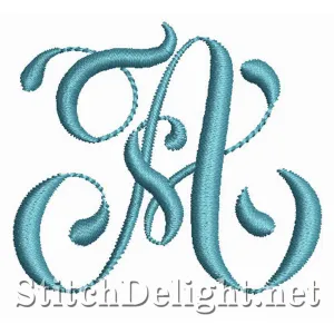 SDS0792 Ribbon Font A