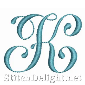 SDS0792 Ribbon Font K