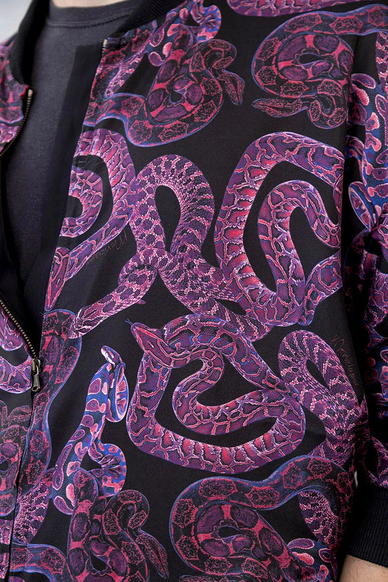 Snake Bomber Jacket - Reversible - Made to Order