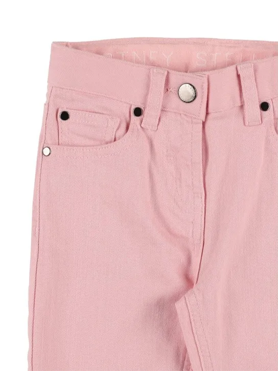 Stella McCartney Kids   Stretch organic cotton blend jeans 