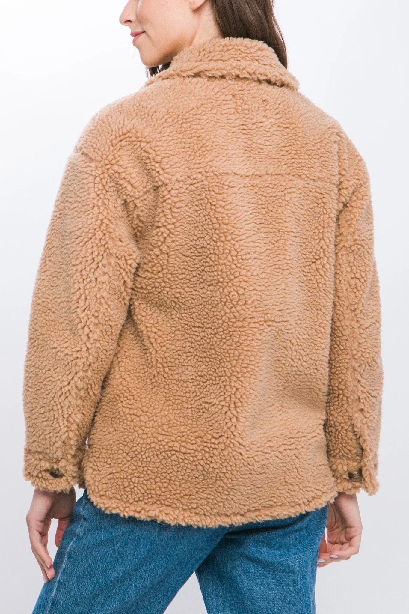 Taste of Fall Sherpa Jacket